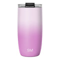 Voyager Tumbler with Clear Flip Lid & Straw