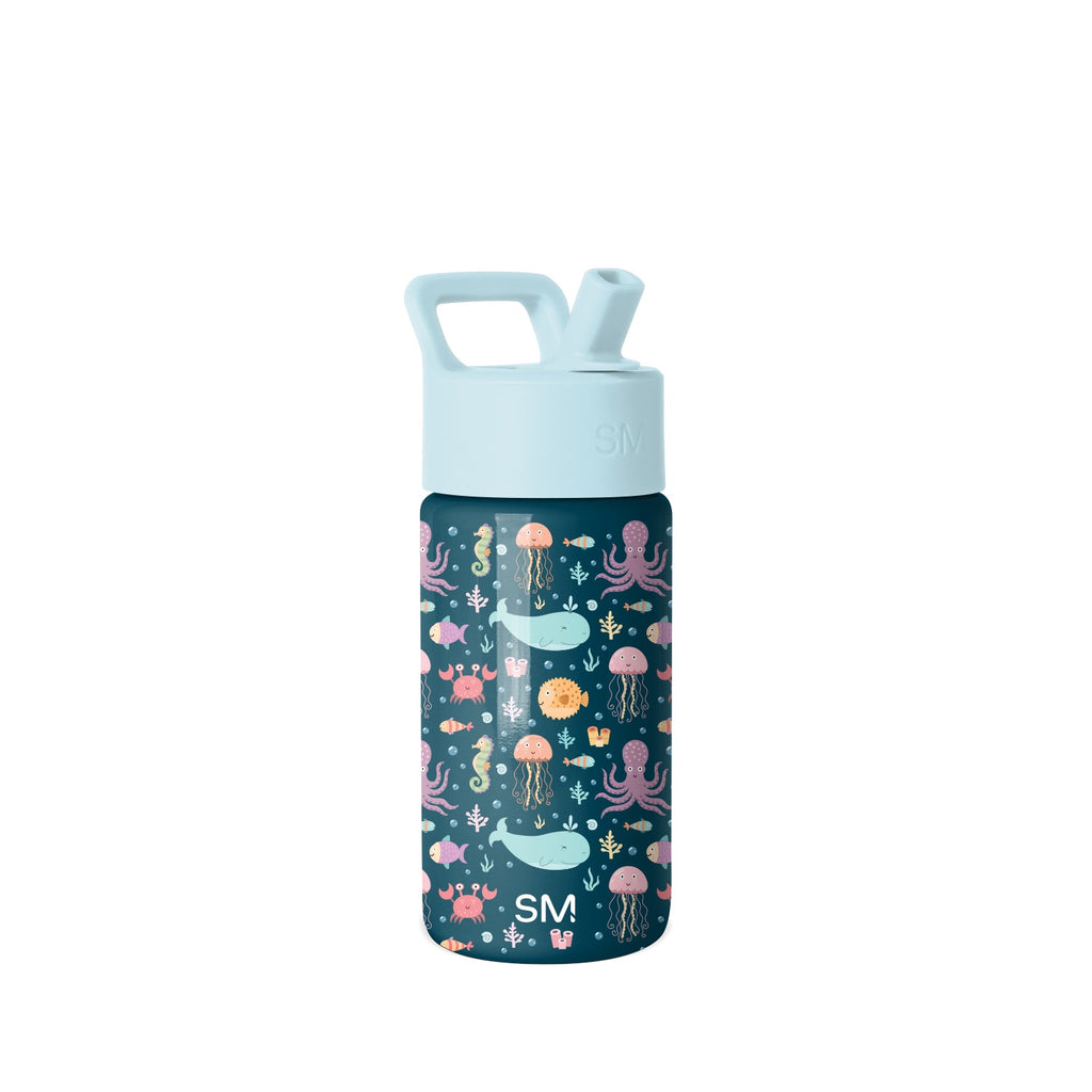 Summit Kids Water Bottle with Straw Lid